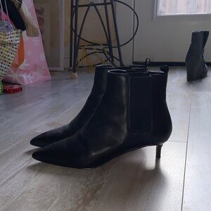 Banana Republic Black Ankle Boots